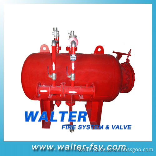 Horizontal Foam Bladder Tank Proportioning System